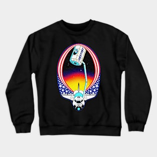 Black Panther Art - NASA Space Badge 58 Crewneck Sweatshirt